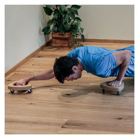 Erzi Bauchtrainer Core Roller, 2er Set