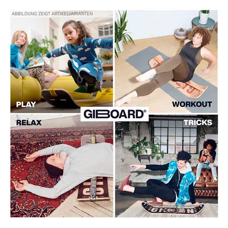 GIBBON Giboard-Set Active Black