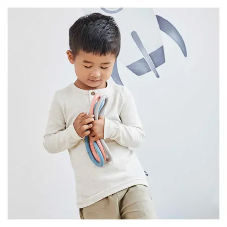 Gonge Koordinationsset nordic, 7-tlg. Mini Top Spielkreisel, Activity Rings