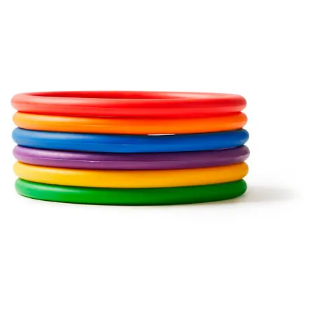 Gonge Koordinationsset,19-tlg. Fluss-Steine, Balance-Weg, Activity Rings