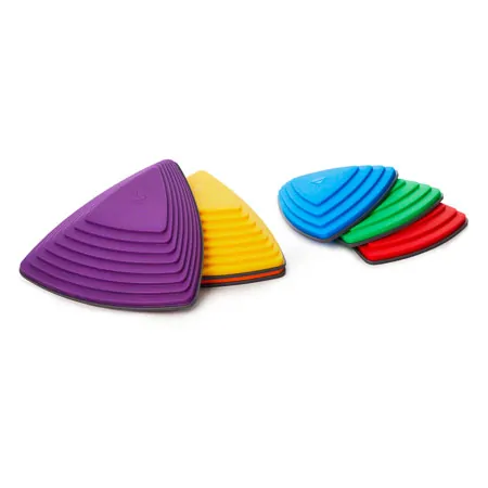 Gonge Koordinationsset,19-tlg. Fluss-Steine, Balance-Weg, Activity Rings