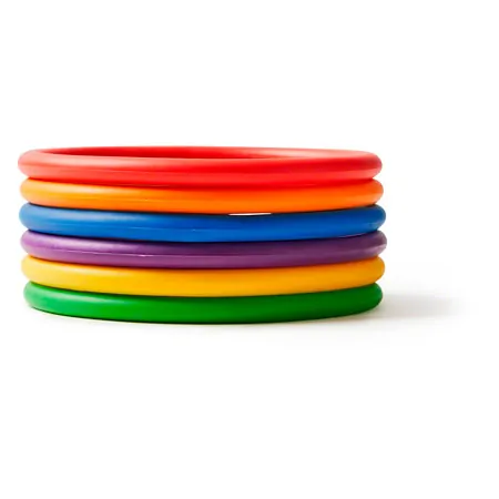 Gonge Koordinationsset, 7-tlg. Karussell Spielkreisel + Activity Rings