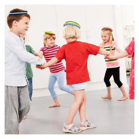 Gonge Koordinationsset, 7-tlg. Karussell Spielkreisel + Activity Rings