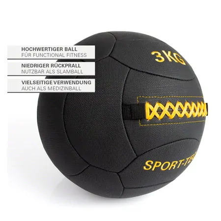 Sport-Tec Wall-Ball Robusta, 35 cm, 3 kg