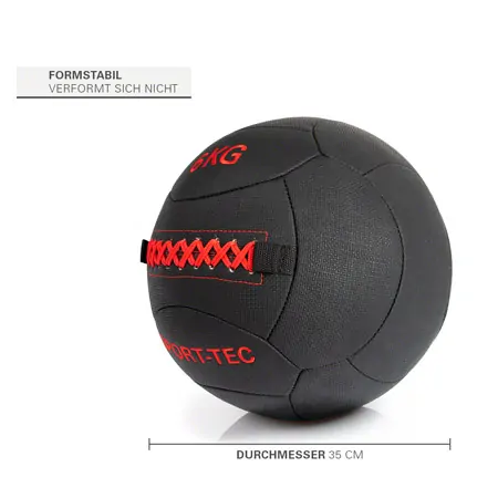 Sport-Tec Wall-Ball Robusta, 35 cm, 6 kg