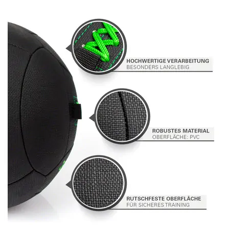 Sport-Tec Wall-Ball Robusta, 35 cm, 9 kg