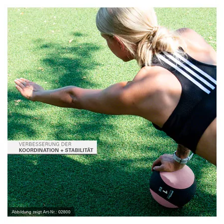 Sport-Tec Medizinball  23 cm, 5 kg, limone