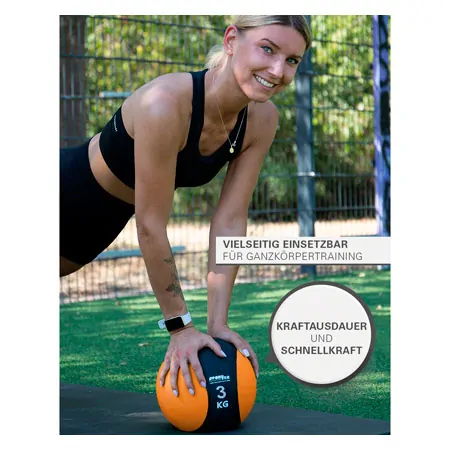 Sport-Tec Medizinball-Set 5-tlg., 1-5 kg