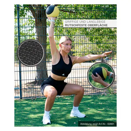 Sport-Tec Medizinball-Set 5-tlg., 1-5 kg