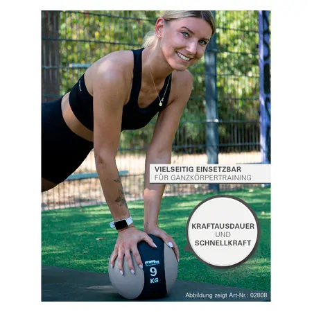 Sport-Tec Medizinball-Set 10-tlg., 1-10 kg