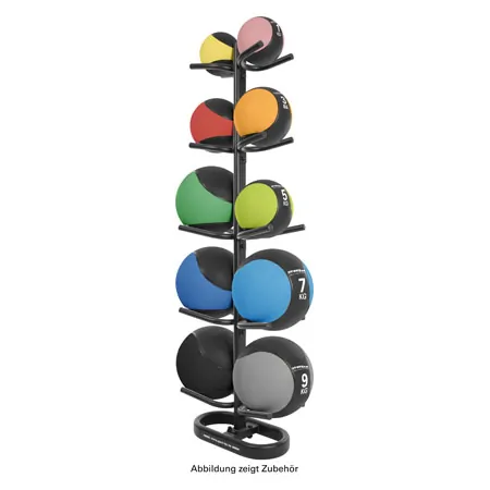 Sport-Tec Medizinballstnder fr 10 Blle, LxBxH 58x26x157 cm