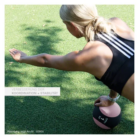 Sport-Tec Medizinball-Set 6-tlg., 1-5 kg inkl. Stnder