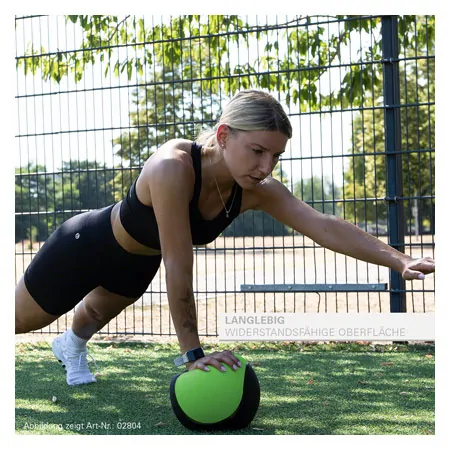 Sport-Tec Medizinball-Set 6-tlg., 1-5 kg inkl. Stnder