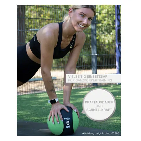 Sport-Tec Medizinball-Set 6-tlg., 6-10 kg inkl. Stnder