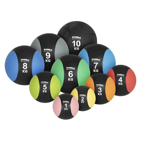 Sport-Tec Medizinball-Set 11-tlg., 1-10 kg inkl. Stnder