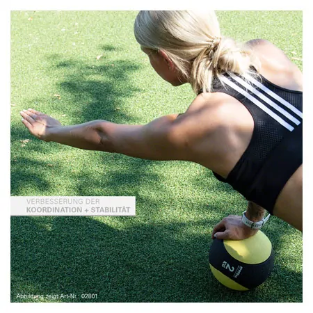 Sport-Tec Medizinball-Set 11-tlg., 1-10 kg inkl. Stnder