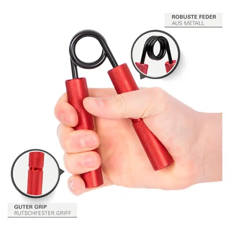 Sport-Tec Handtrainer, 100 lbs / 45 kg, rot