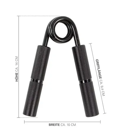 Sport-Tec Handtrainer, 250 lbs / 114 kg, schwarz