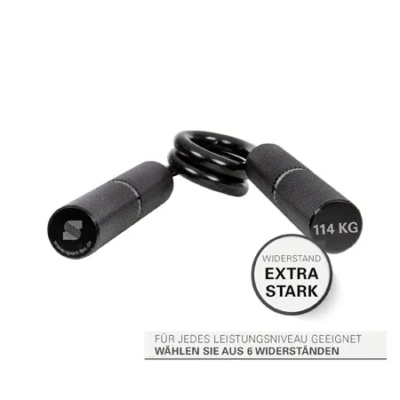 Sport-Tec Handtrainer, 250 lbs / 114 kg, schwarz