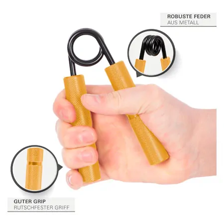 Sport-Tec Handtrainer, 300 lbs / 137 kg, gold