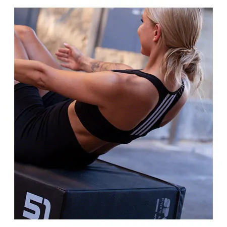 Sport-Tec Sprungtrainer 3-in-1 Soft Plyo Box, 76x61x51 cm