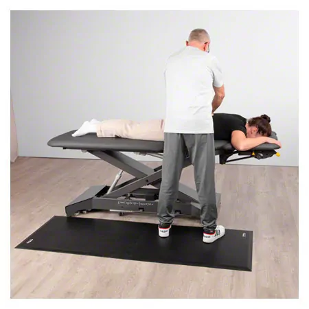 Sport-Tec Anti-Ermdungsmatte, 2 Module  90 cm, 180x65x1,3 cm, schwarz