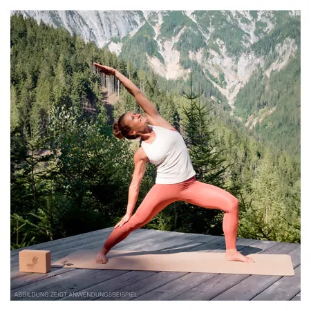 AIREX Pilates- und Yogamatte ECO Cork, LxBxH 180x61x0,4 cm