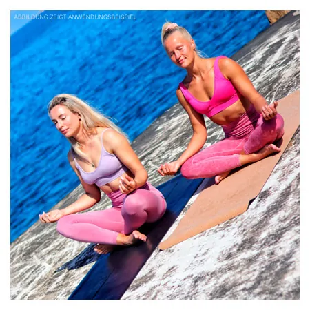 AIREX Pilates- und Yogamatte ECO Cork, LxBxH 180x61x0,4 cm