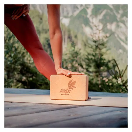 AIREX Yogablock ECO aus Kork, 22,5x15x7,4 cm