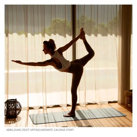 AIREX Yogamatte Calyana Advanced Studio, mit �sen, LxBxH 185x65x0,5 cm