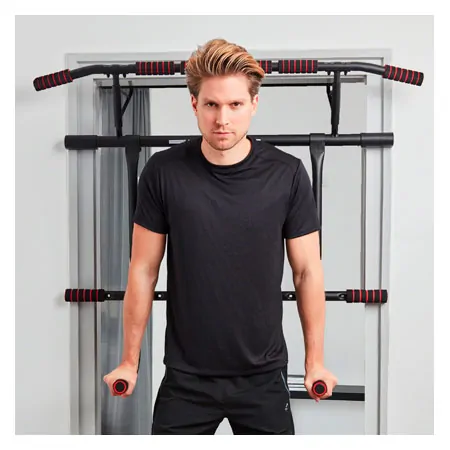 Sport-Tec Trreck Klimmzugstange klappbar inkl. Dip-Station