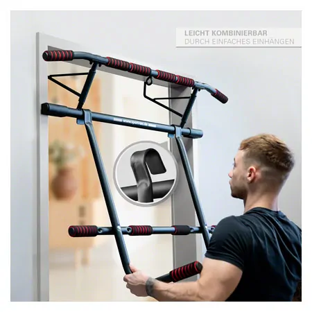Sport-Tec Trreck Klimmzugstange klappbar inkl. Dip-Station