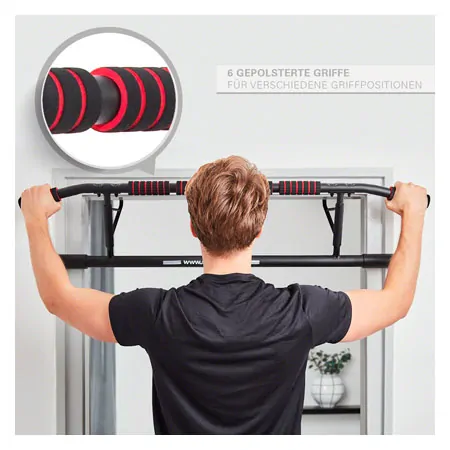 Sport-Tec Trreck Klimmzugstange klappbar inkl. Dip-Station