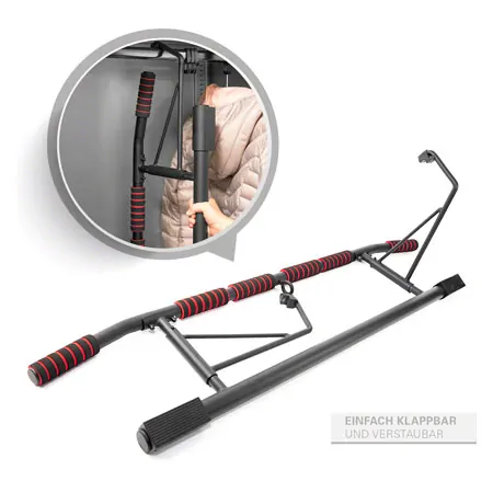 Sport-Tec Trreck Klimmzugstange klappbar inkl. Dip-Station