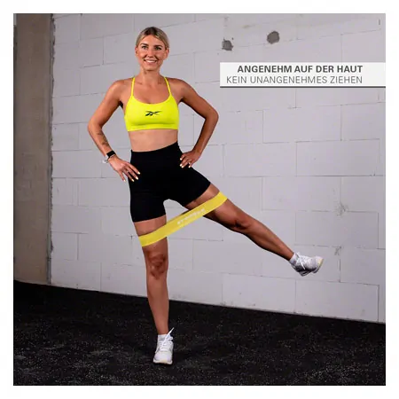 Sport-Tec Fitness-Loop aus Textil, 32x5,8 cm, mittel, grn