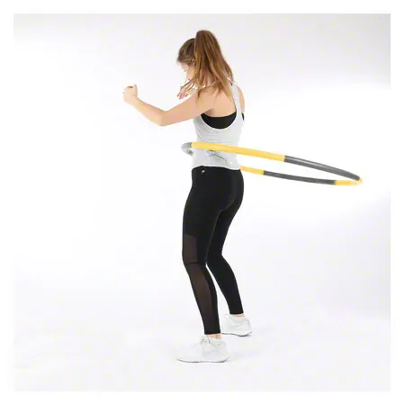 Sport-Tec Hula Hoop Reifen, � 100 cm, 1,5 kg, inkl. Ma�band