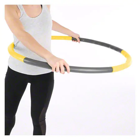 Sport-Tec Hula Hoop Reifen, � 100 cm, 1,5 kg, inkl. Ma�band
