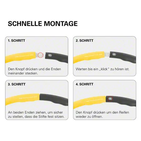 Sport-Tec Hula Hoop Reifen, � 100 cm, 1,5 kg, inkl. Ma�band