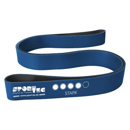 Sport-Tec Powerband aus Latex, 104x4,4 cm, stark, blau