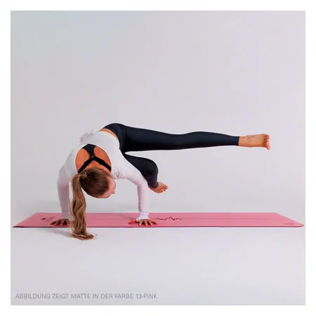 AIREX Gymnastikmatte Heartbeat, LxBxH 180x61x0,4 cm
