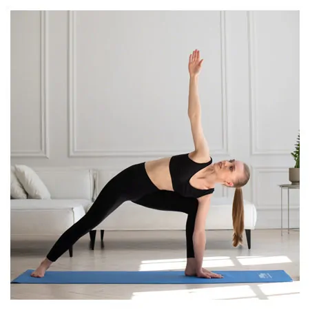 Sport-Tec Yogamatte inkl. Tragegurt, LxBxH 180x60x0,4 cm