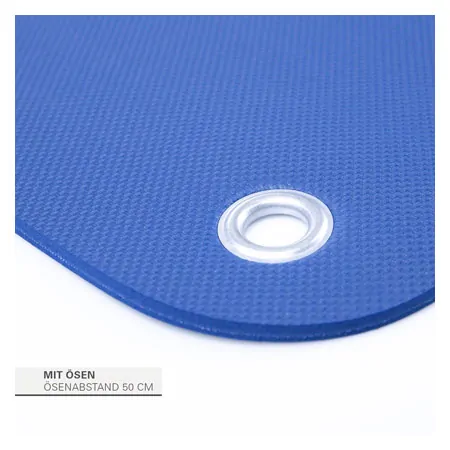 Pilates- und Yogamatte inkl. sen, LxBxH 140x60x0,6 cm, blau