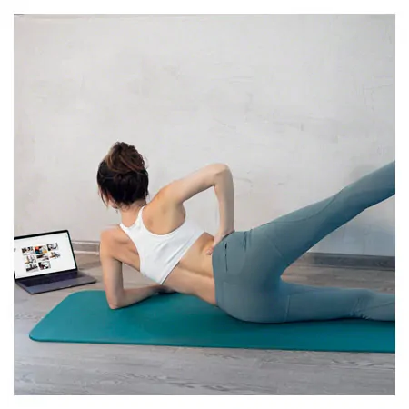 AIREX Gymnastikmatte Fitline 200, LxBxH 200x80x1 cm