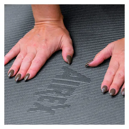 AIREX Pilates- und Yogamatte 190 inkl. sen, LxBxH 190x60x0,8 cm