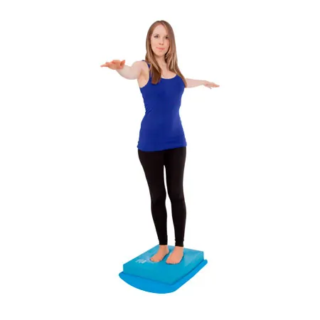 AIREX Balance-Set: Balance-Pad + Koordinationswippe, 2-tlg.