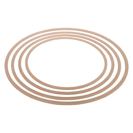 Gymnastikreifen aus Holz,  60 cm, 280 g