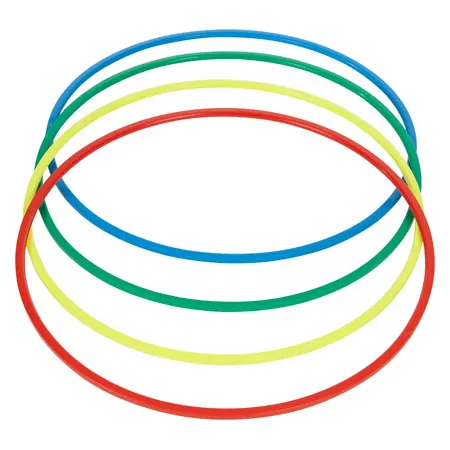 Gymnastikreifen aus Kunststoff,  70 cm, 340 g