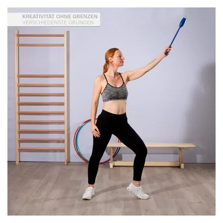 Turnkeule aus Kunststoff, 2er-Set, 45 cm