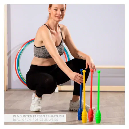 Turnkeule aus Kunststoff, 2er-Set, 45 cm
