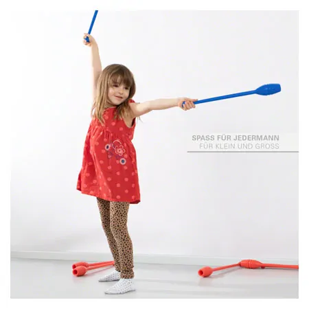 Turnkeule aus Kunststoff, 2er-Set, 45 cm